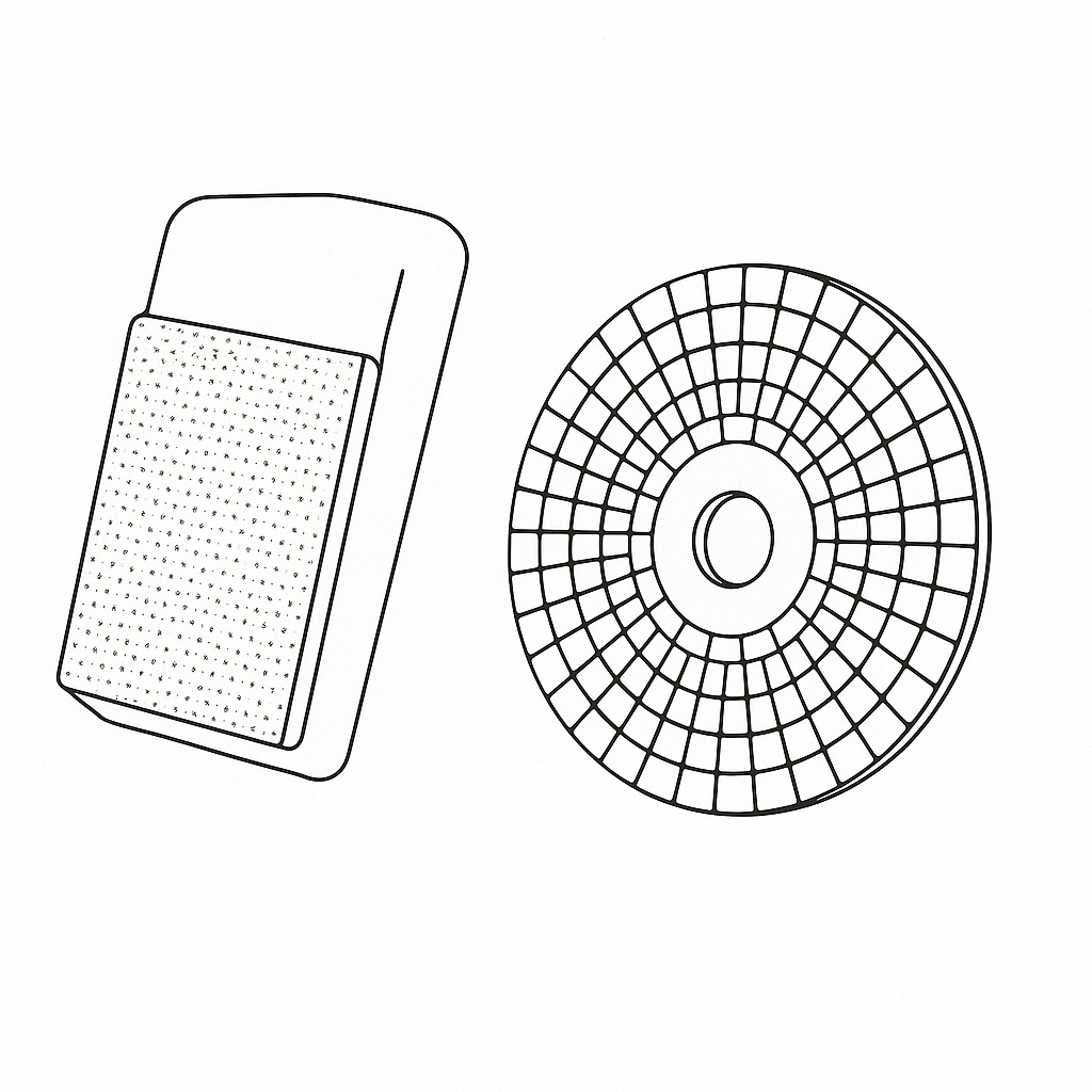Diamantschleifpads