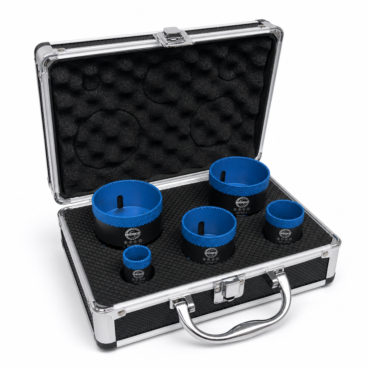 WERKIE MATRIX-PRO Diamant-Bohrkronen-Set 5-teilig