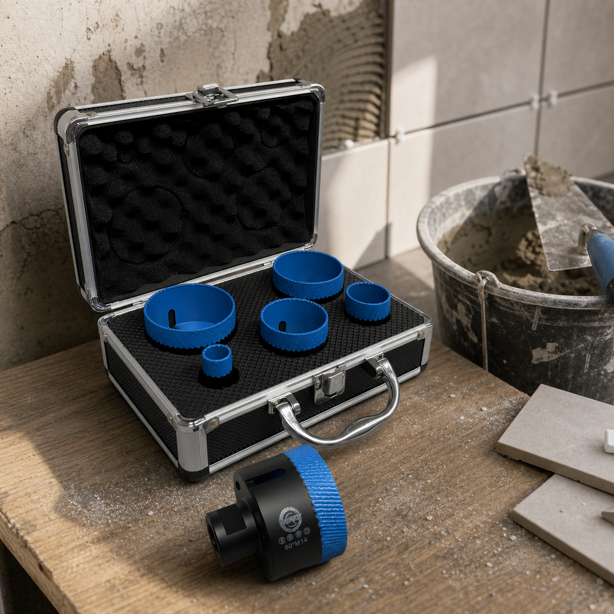 WERKIE MATRIX-PRO Diamant-Bohrkronen-Set 5-teilig
