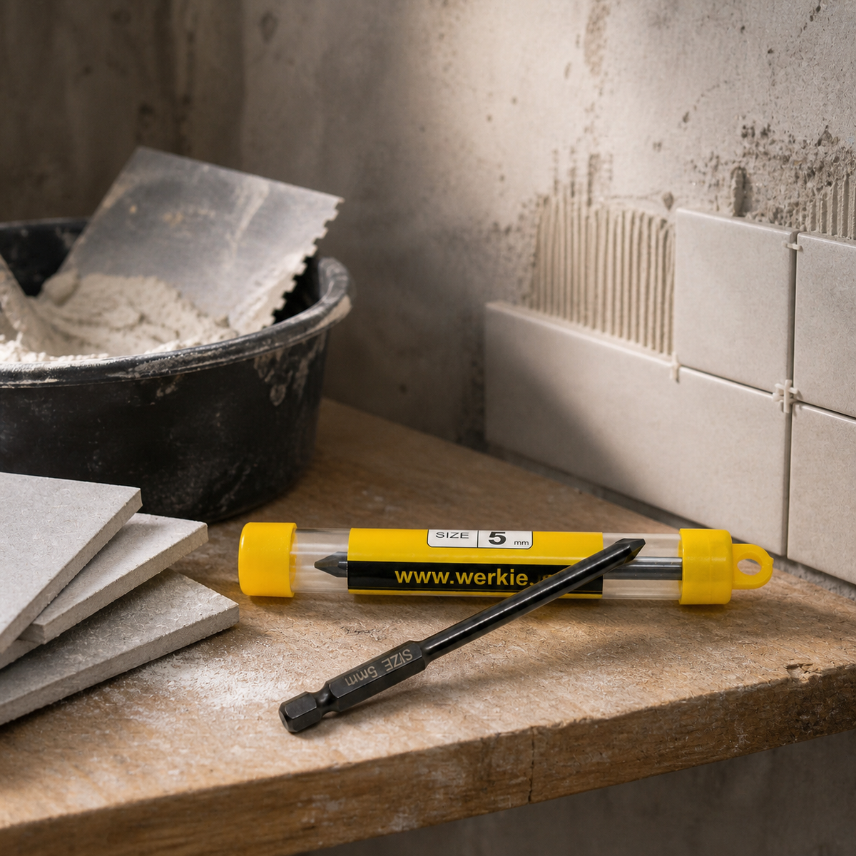 WERKIE HEX-9 HardCeramic Fliesenbohrer 4-10 mm