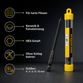 WERKIE HEX-9 HardCeramic Fliesenbohrer 4-10 mm