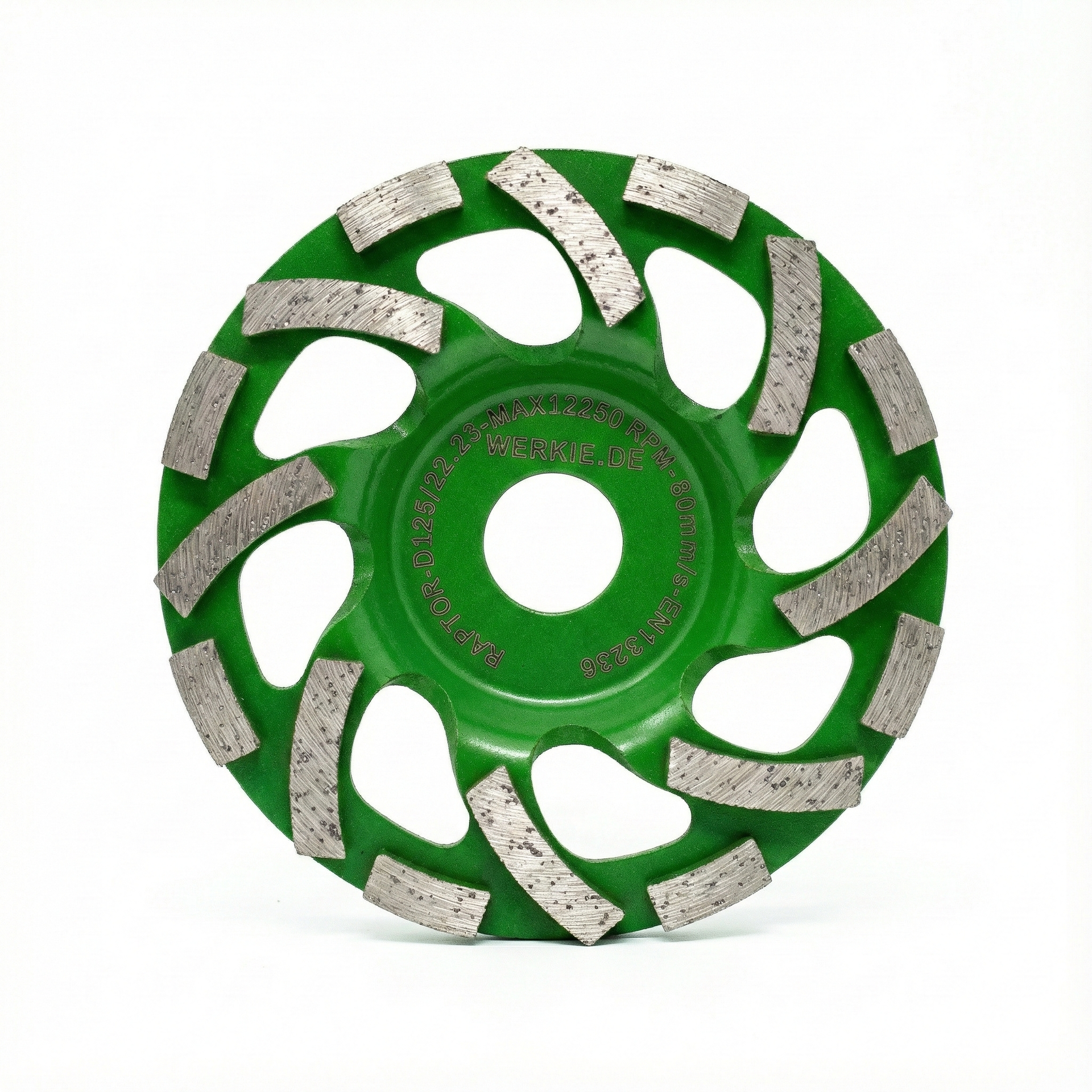Diamant-Schleiftopf 125 Mm – Körnung 180, Napfscheibe Für Hartmetall, Stein & Beton, Robuste Diamantbeschichtung, 32 Mm Bohrung