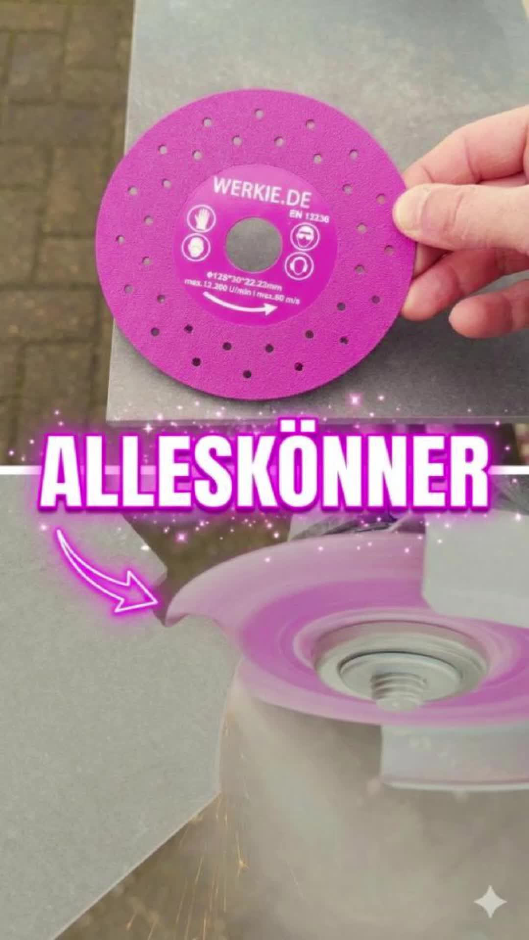 Pink Spezial Edition Diamanttrennscheibe 125 mm