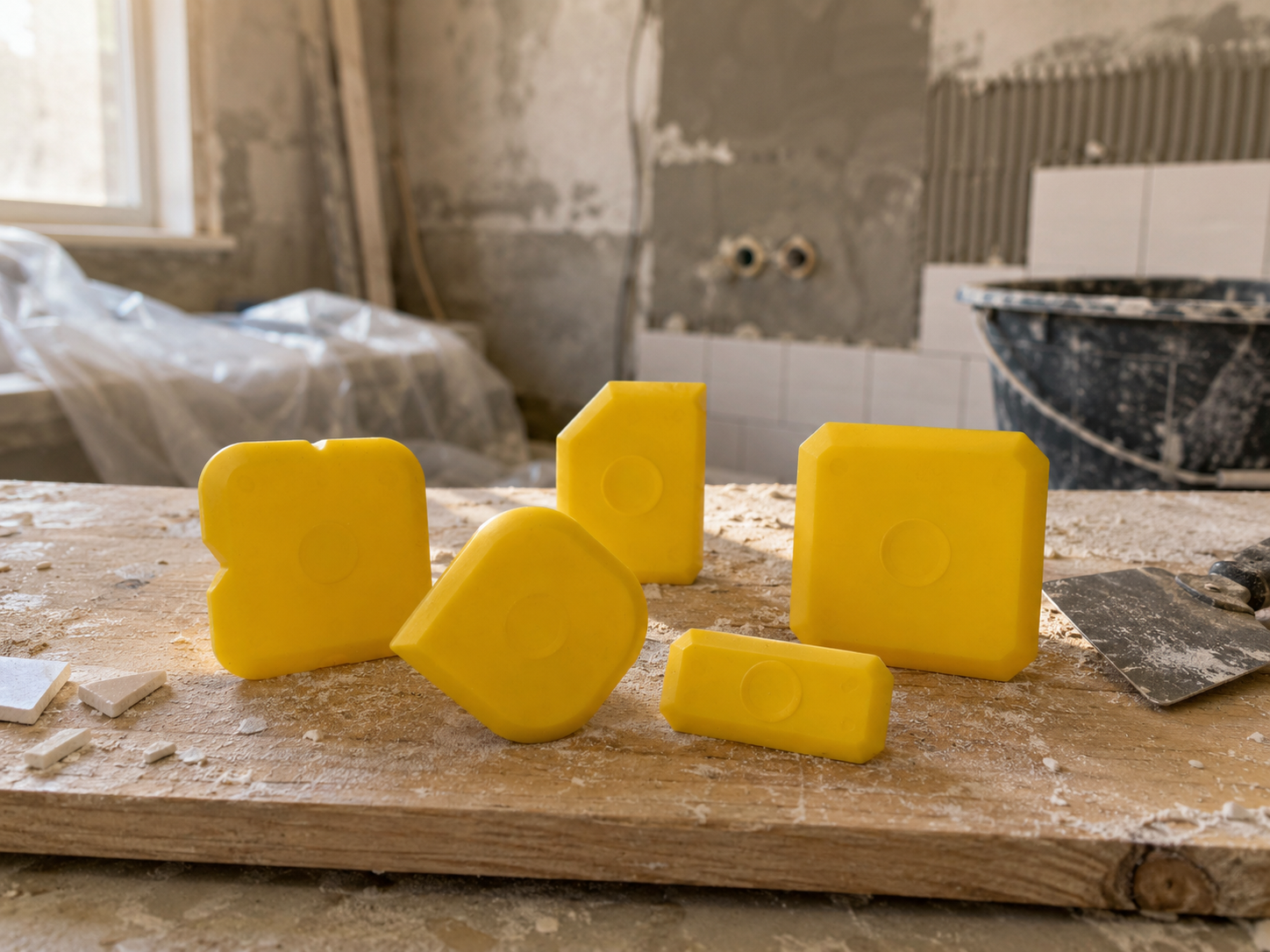 Fugenglätter-Set 5-teilig für Silikon und Acryl