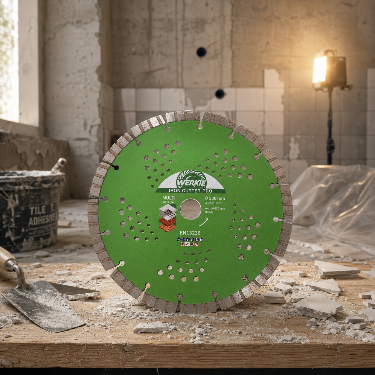 IRON CUTTER-PRO Diamantscheibe 230 x 22,23 mm