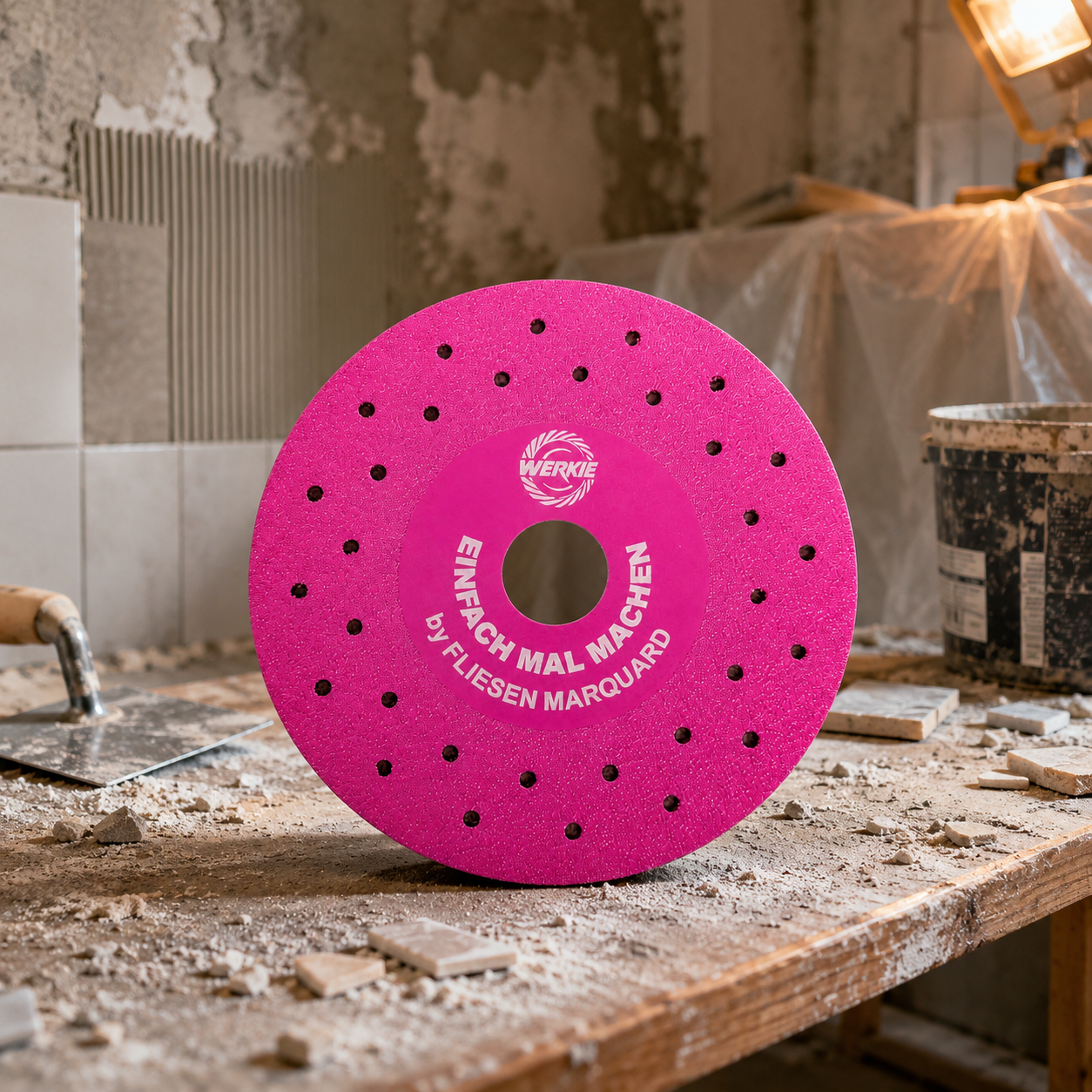 Pink Spezial Edition "Einfach mal machen" Diamanttrennscheibe 125 mm