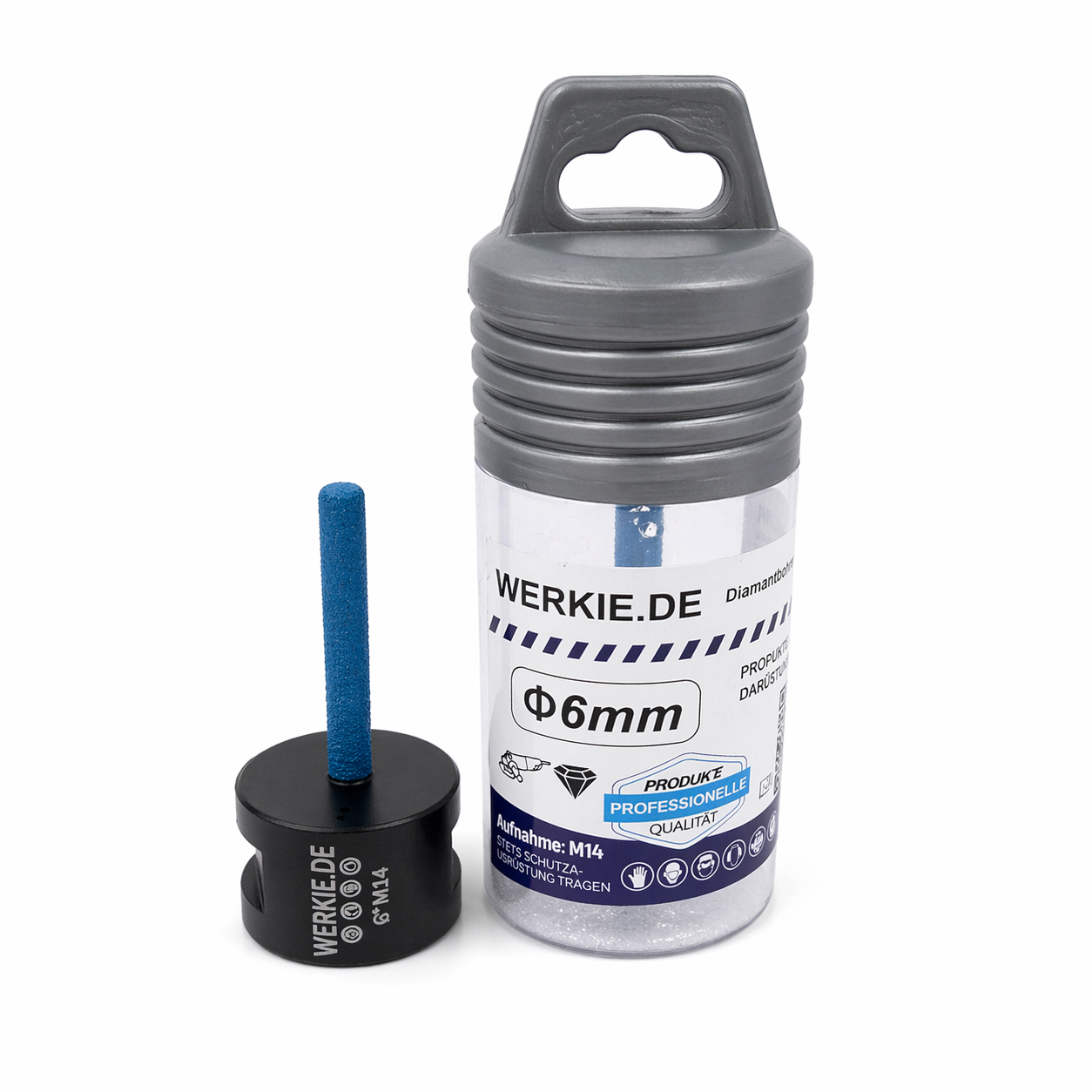 WERKIE 6 mm Diamant Fingerfräser