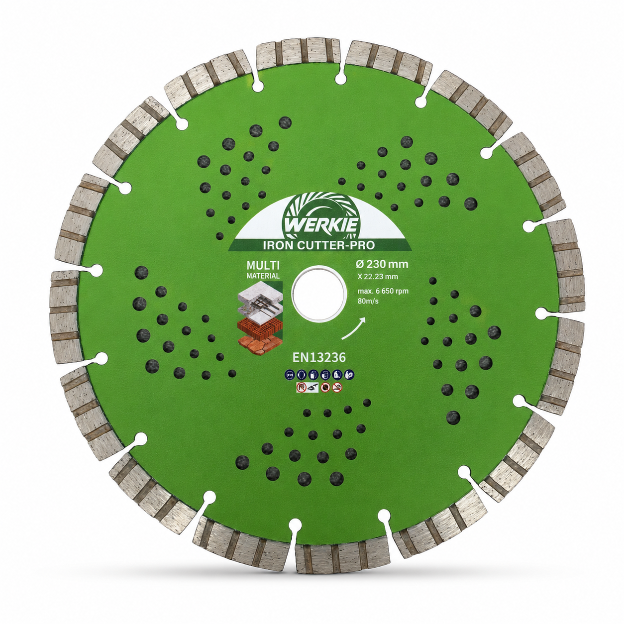 IRON CUTTER-PRO Diamantscheibe 230 x 22,23 mm