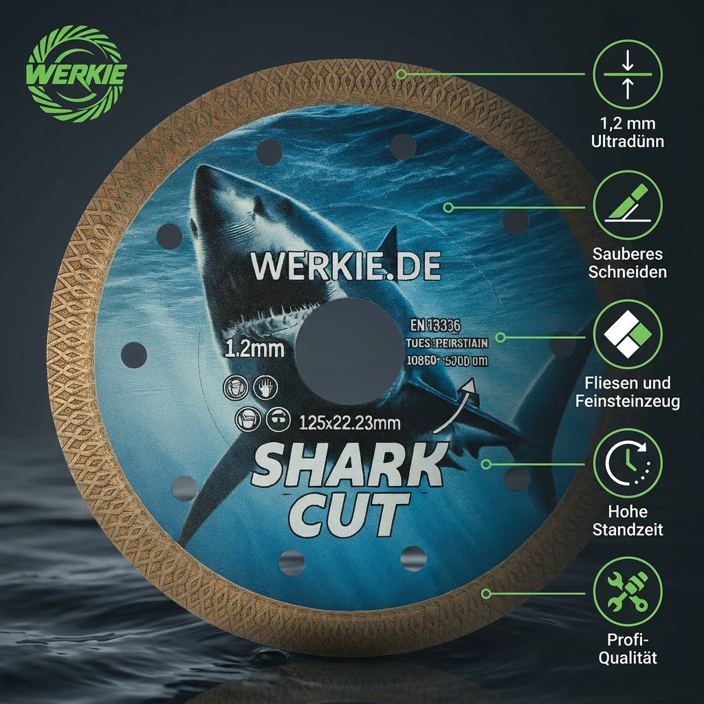 Shark Cut Pro 125 mm Diamanttrennscheibe 1,2 mm