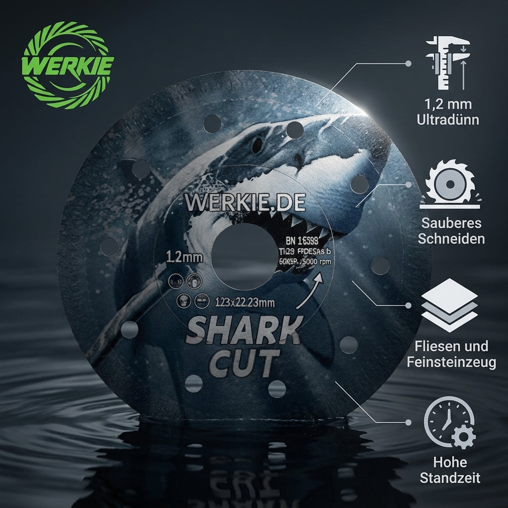 Shark Cut Pro 125 mm Diamanttrennscheibe 1,2 mm