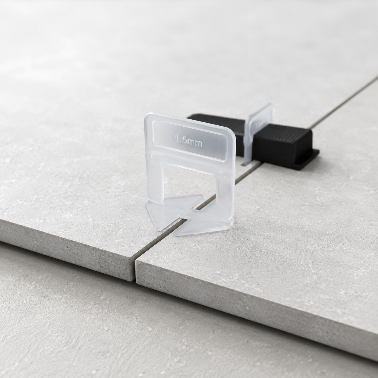 WERKIE LevelClip Zuglaschen – Nivelliersystem für Fliesen, 100 Stück, Fugenbreite wählbar
