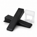 WERKIE LevelClip Keile – Nivelliersystem Keile für Fliesen, 100 Stück, wiederverwendbar