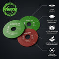 3er Testpaket Diamanttrennscheiben 125mm | Green Fine, GreenMax Grinder, Red Dragon 10% Sparen