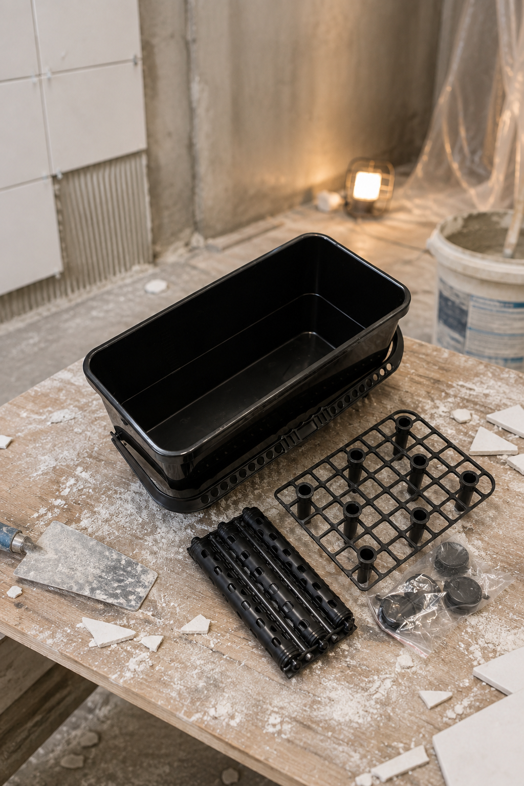 Fugen Waschboy 25L – Profi-Wascheimer für Fliesenleger