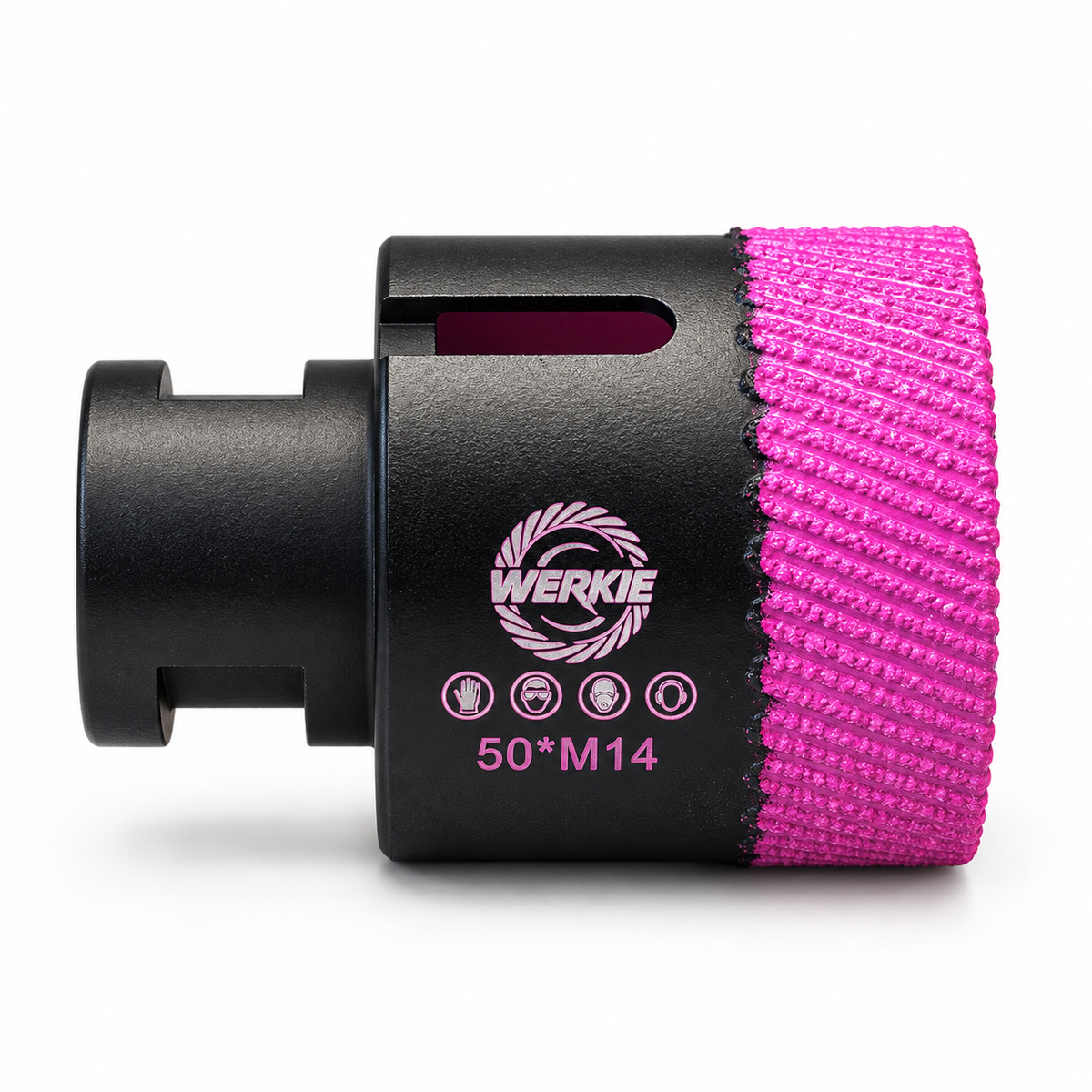 WERKIE Pink-Edition – Matrix-Pro Bohrkrone 50mm