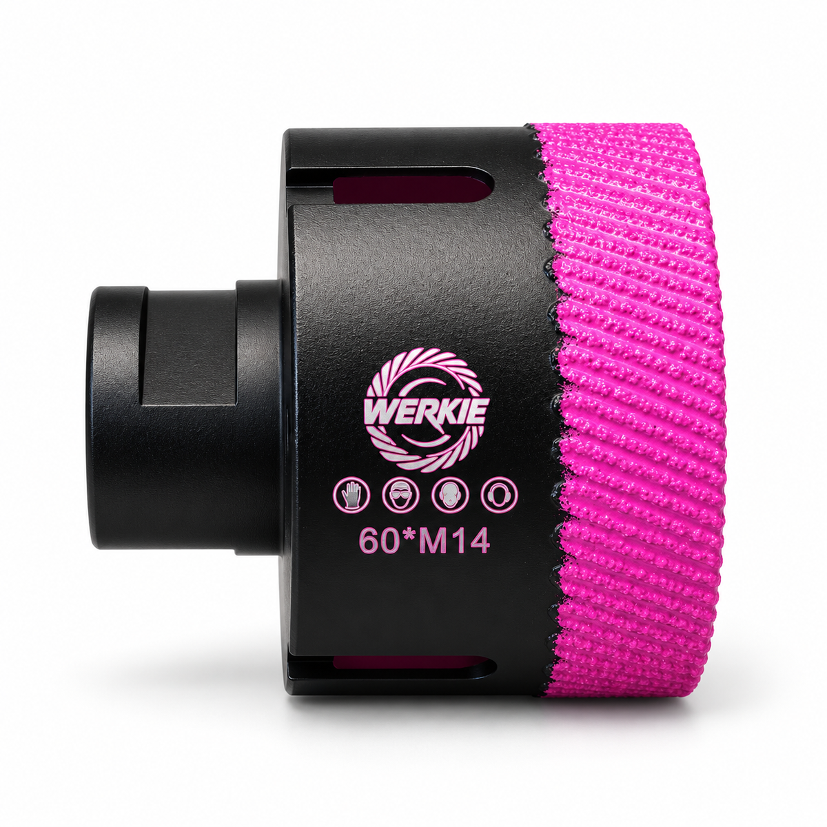 WERKIE Pink-Edition – Matrix-Pro Bohrkrone 60mm