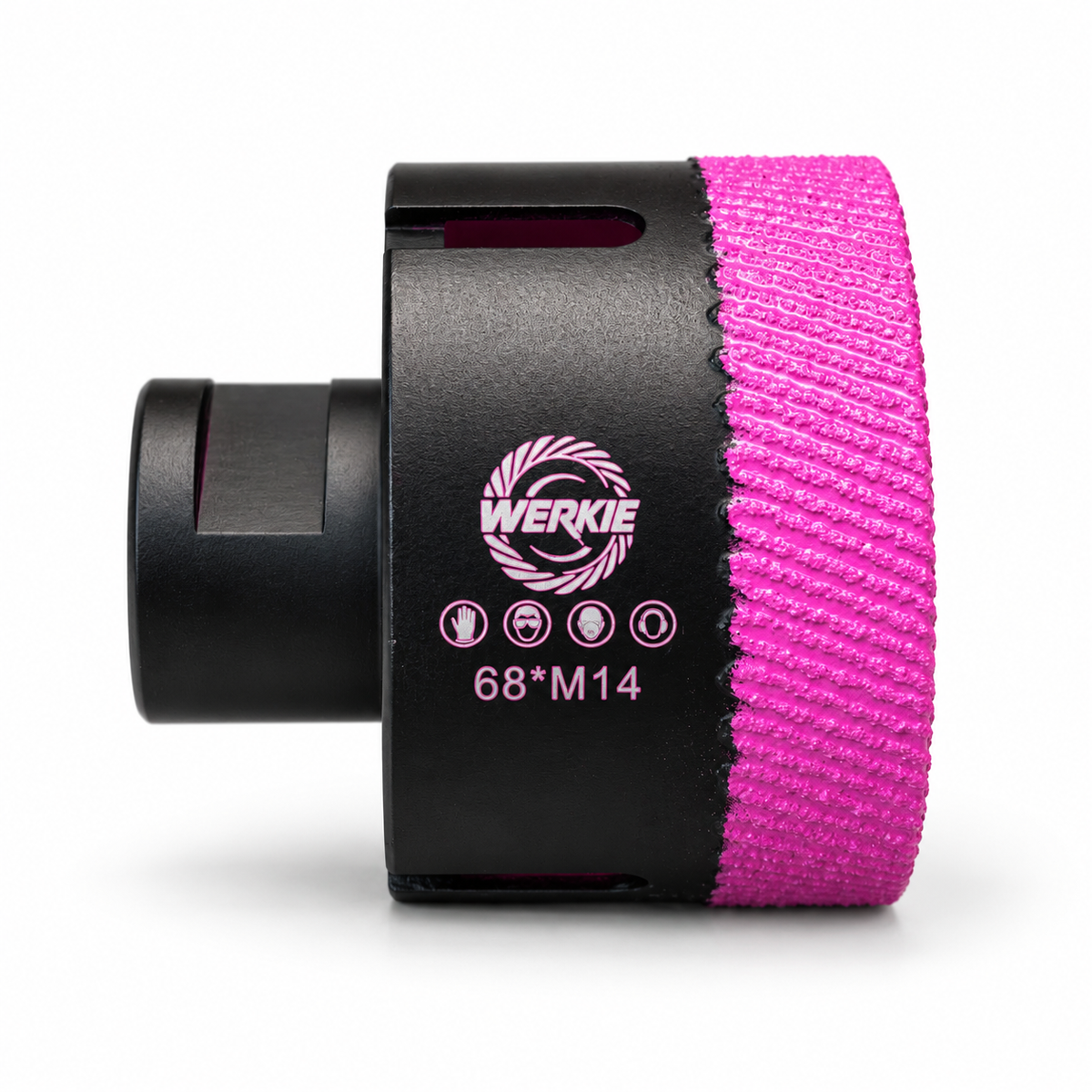 WERKIE Pink-Edition – Matrix-Pro Bohrkrone 68mm
