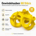 Gewindehauben 50 Stück im Beutel